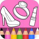Beauty Coloring Book 3 Icon