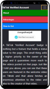 TikTok Verified Account Guide screenshot 1