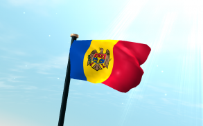 Moldova Flag 3D Free Wallpaper screenshot 5