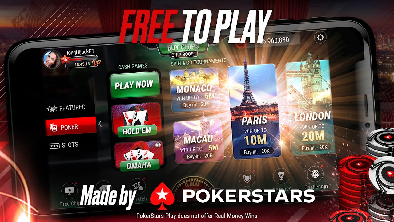 Джекпот Покер от PokerStars - Покер Онлайн - Загрузить APK для Android |  Aptoide