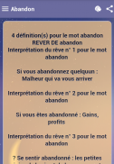 Dictionnaire Des Rêves screenshot 2