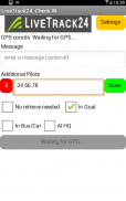 LiveTrack24 CheckIn screenshot 2