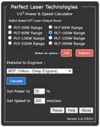 Laser Power & Speed Calculator screenshot 3