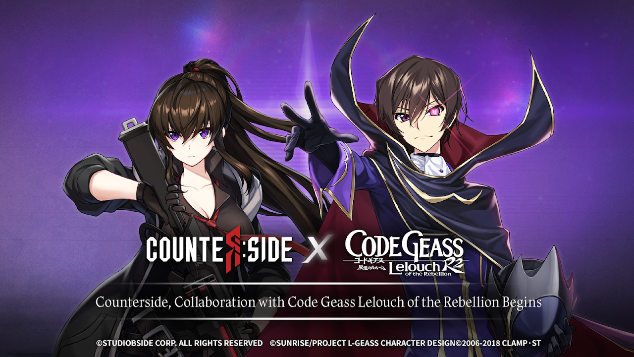 Counter Side x Code Geass Lelouch of the Rebellion collab: New characters,  Operator, events, and more
