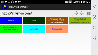 Favorites Browser screenshot 2