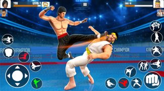Tag Team Karate chiến đấu hổ thế giới Kung Fu King screenshot 19