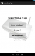 Router Setup Page - Tweak router Anda! screenshot 1