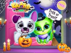 Kiki & Fifi Halloween Salon - Scary Pet Makeover screenshot 2