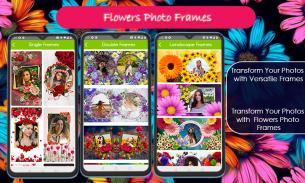 Floral Picture Frames App screenshot 0