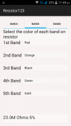 Resistor Color Coding screenshot 1