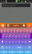 Colorful Keybard for Galaxy screenshot 1