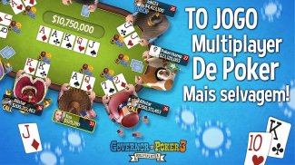 Governor of Poker 3 - Texas Holdem Pôquer Online screenshot 0