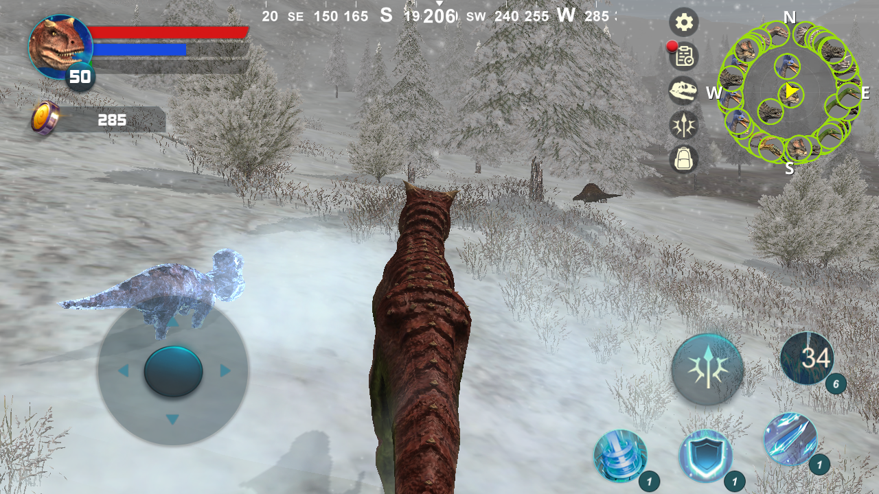 Carnotaurus Simulator dinosaur for Android - Free App Download