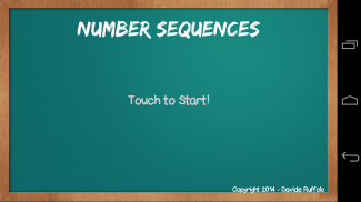 Number Sequences screenshot 2