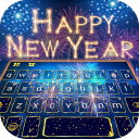 New Year Firework 2019 Tema de teclado Icon