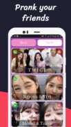 TWICE Video Call and Fake Chat ☎️ Twice Messenger screenshot 3