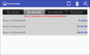 Brampton Transit Time screenshot 6