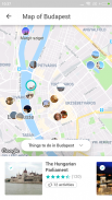 Budapeste Guia de viagem com mapa screenshot 2