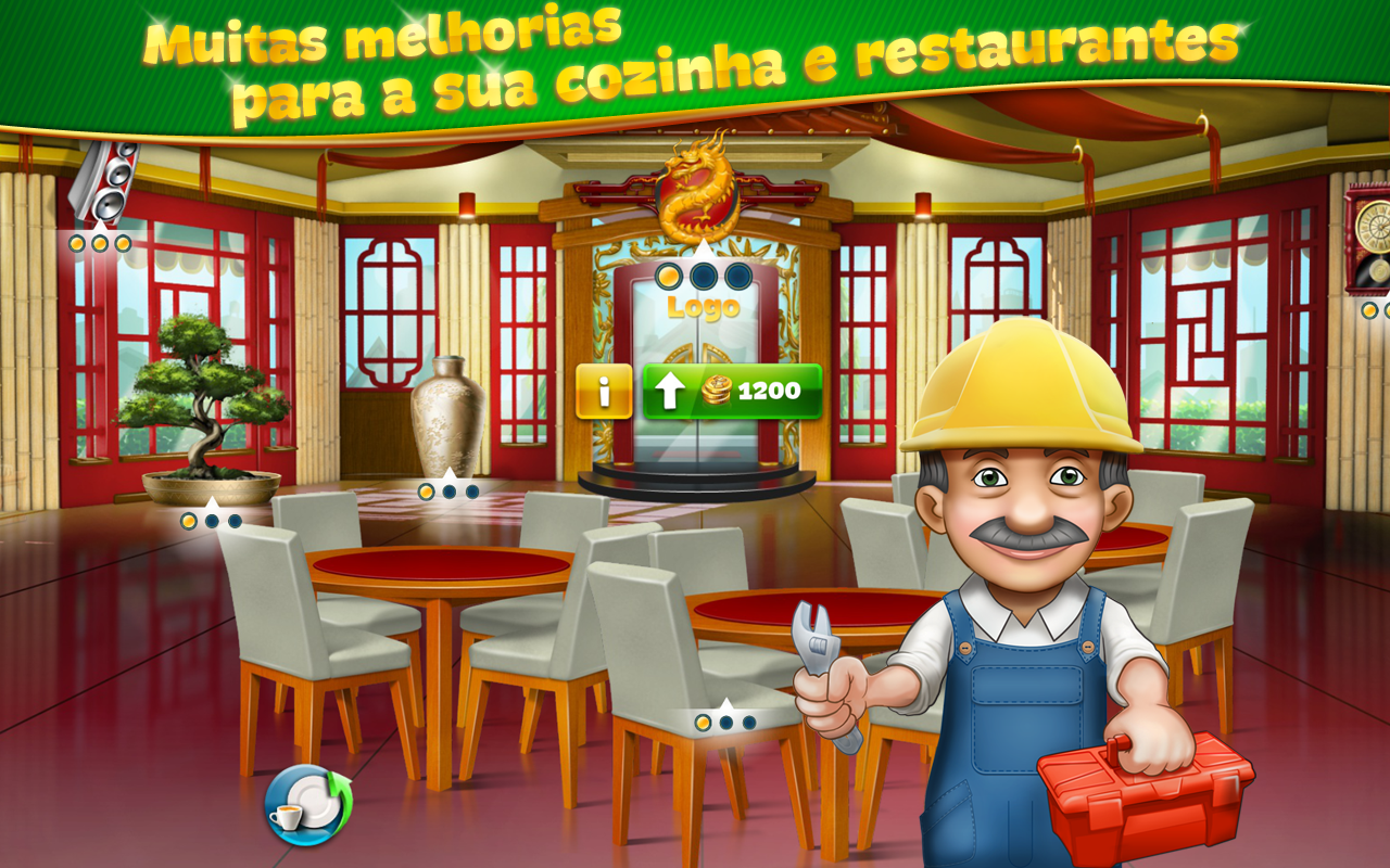 Cooking Fever: Restaurant Game em Jogos na Internet