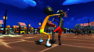 Stickman Neon Ninja Shadow - Fighting Game 2018 screenshot 2