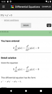 Differential Equations Steps screenshot 1