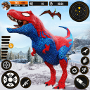 Wild Dino Hunting 3D Gun Games Icon