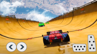 Superhero Car Stunts Racing screenshot 3