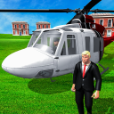 Président Escorte Hélicoptère Icon