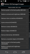 Restore Old Damaged Images screenshot 2