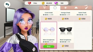 My First Makeover: Stylish makeup & fashion design screenshot 6