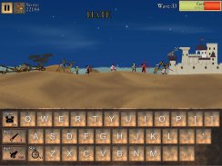 Tipo di difesa - Digitazione e scrittura di gioco screenshot 4