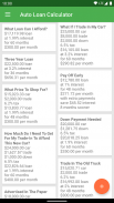 Auto Loan Calculator screenshot 2