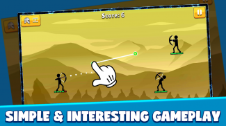 Stickman Archer 2021: Arrow Master Stick Fight screenshot 0