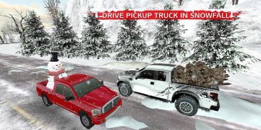 Winter-Schnee-Kleintransporter screenshot 0