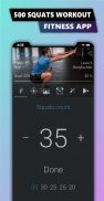500 Squats: Home Workout screenshot 3