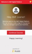 AMF Digital Learning Platform screenshot 1