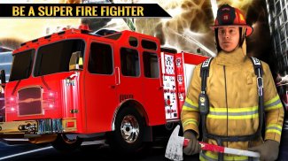Real City Heroes Fire Fighter Games 2018 🚒 screenshot 4