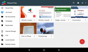 OfficeSuite 프로 7 + (PDF 및 HD) screenshot 7
