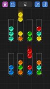 Сортировка мячей: Цветная игра screenshot 10