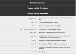 Learn MS Excel Tutorial Free Course Tips Shortcuts screenshot 3