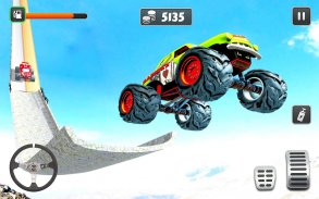 Crazy Monster Truck Stunt Driving Sim 3D screenshot 1