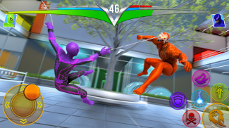 Street Fight Spider Hero 3D screenshot 6