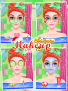 Christmas Makeup Girl 2016 screenshot 1