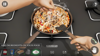 Gioco di cucina chef virtuale screenshot 0