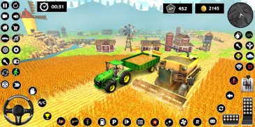 Download do APK de fazendeiro offline da vila jogo dia da agricultura para  Android