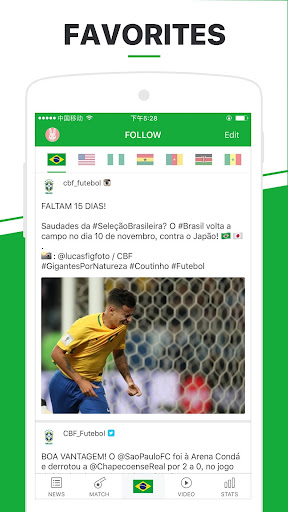 OneFootball Resultados Futebol na App Store