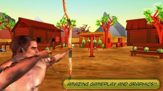 Watermelon Shooting : Archery screenshot 0