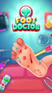 Foot Surgery Doctor Care Game! screenshot 2