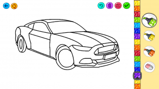 Cars Coloring Book for Kids screenshot 2