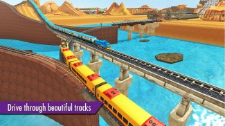 Train simulator 2020: Train racing 3D screenshot 3